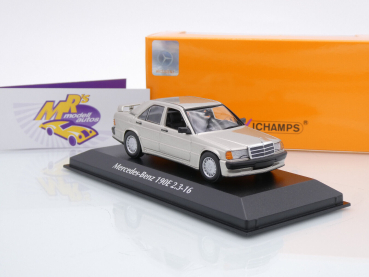 Maxichamps 940035600 # Mercedes-Benz 190E (W201) Baujahr 1984 " goldmetallic " 1:43