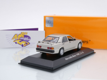 Preview: Maxichamps 940035600 # Mercedes-Benz 190E (W201) Baujahr 1984 " goldmetallic " 1:43