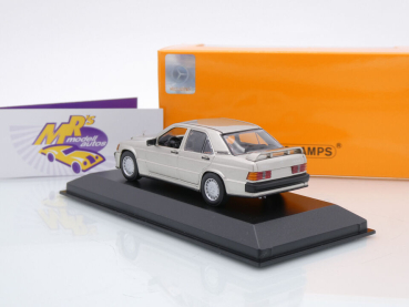 Preview: Maxichamps 940035600 # Mercedes-Benz 190E (W201) Baujahr 1984 " goldmetallic " 1:43