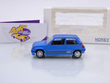 Preview: Norev 510540 # Renault Supercinq GT Turbo Baujahr 1985 " blaumetallic " 1:43