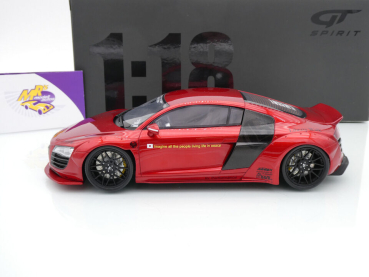 Preview: GT Spirit GT892 # Audi R8 LB Liberty Walk Baujahr 2022 " candyrotmetallic " 1:18
