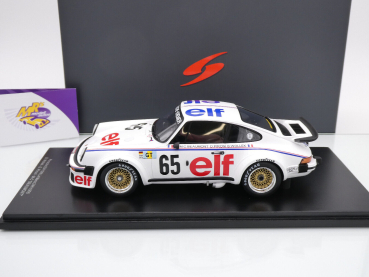 Preview: Spark 18S863 # Porsche 934 Nr.68 24h Le Mans 1976 " Porsche Kremer - Elf " 1:18