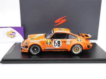 Preview: Spark 18S864 # Porsche 934 Nr.68 24h Le Mans 1978 " Kremer Porsche - Jägermeister " 1:18