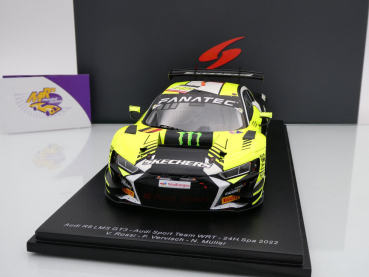 Preview: Spark 18SB054 # Audi R8 LMS GT3 24h Spa 2022 " Team WRT - Valentino Rossi " 1:18