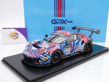 Spark 18SP167 # Porsche 911 GT3 R Spa Test Days 2022 " GPX Martini Racing " 1:18