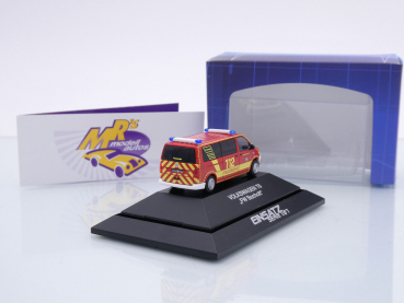 Preview: Rietze 53792 # Volkswagen T6 Einsatzwagen " Feuerwehr Bocholt 112 " 1:87