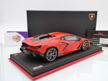 Preview: MR Collection LAMBO058SE # Lamborghini Revuelto Baujahr 2023 " Arancio " 1:18