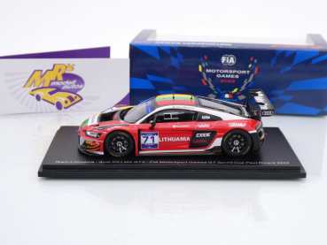 Preview: Spark S6334 # Audi R8 LMS GT3 #71 FIA Games GT Cup 2022 " Team Lithuania " 1:43