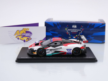 Preview: Spark S6335 # McLaren 720S GT3 Nr.10 FIA Games GT Cup 2022 " Team Morroco " 1:43