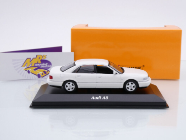 Preview: Maxichamps 940018801 # Audi A8 Limousine Baujahr 1999 " weiß " 1:43