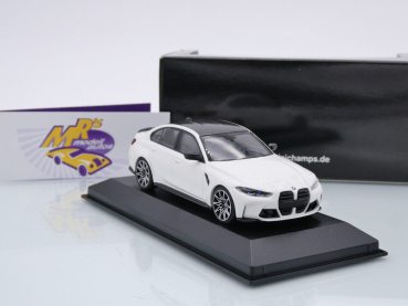 Preview: Minichamps 410020204 # BMW M3 Competition Limousine Baujahr 2020 " Alpinweiß " 1:43
