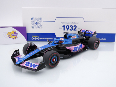 Solido S1811002 # Alpine BWT A523 F1 #10 3rd Dutch GP 2023 " Pierre Gasly " 1:18