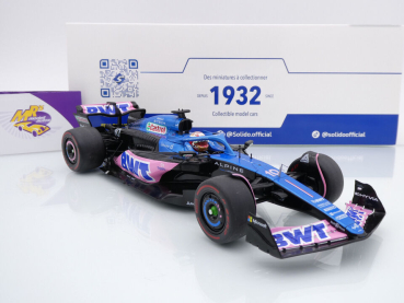 Preview: Solido S1811002 # Alpine BWT A523 F1 #10 3rd Dutch GP 2023 " Pierre Gasly " 1:18
