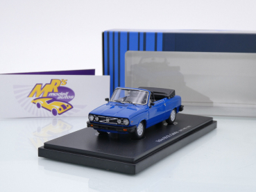 Autocult Avenue 60116 # Volvo 66 GL Cabrio Baujahr 1980 " blau " 1:43