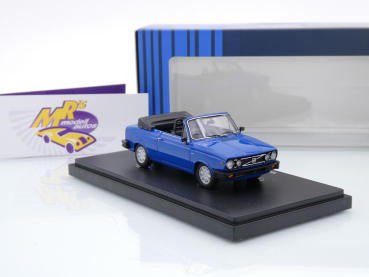 Preview: Autocult Avenue 60116 # Volvo 66 GL Cabrio Baujahr 1980 " blau " 1:43