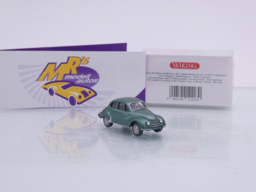 Preview: Wiking 0122 03 # DKW F89 Coupe Baujahr 1950-54 " grünmetallic " 1:87