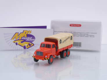 Wiking 0427 01 # Magirus Eckhauber Pritschen LKW Baujahr 1958-64 " Explosives " 1:87