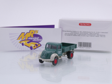 Wiking 0424 95 # Magirus Rundhauber Pritschenkipper Baujahr 1957-67 " August Alborn " 1:87