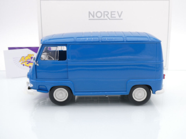 Preview: Norev 185122 # Renault Estafette Kastenwagen Baujahr 1967 " Saviem Blue " 1:18