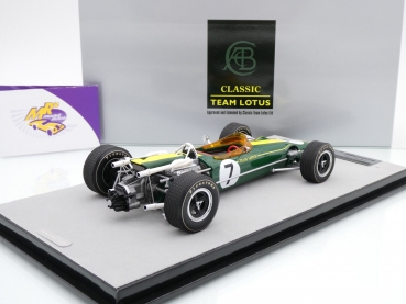 Preview: Tecnomodel TM18-188D # Lotus 43 F1 Nr.7 DNF Südafrika GP 1967 " Jim Clark " 1:18