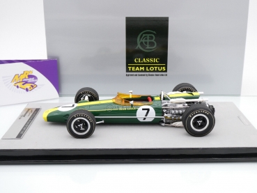 Preview: Tecnomodel TM18-188D # Lotus 43 F1 Nr.7 DNF Südafrika GP 1967 " Jim Clark " 1:18