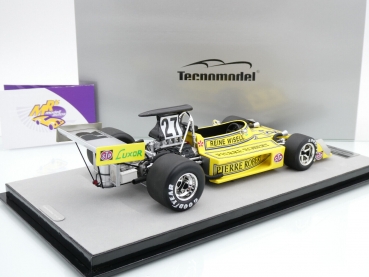 Preview: Tecnomodel TM18-289C # March Ford 731 F1 Nr.27 NQ Sweden GP 1973 " Reine Wisell " 1:18
