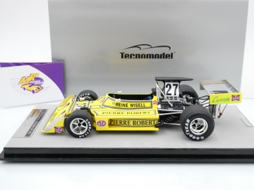 Preview: Tecnomodel TM18-289C # March Ford 731 F1 Nr.27 NQ Sweden GP 1973 " Reine Wisell " 1:18