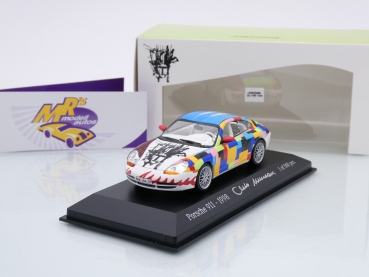 Minichamps 400062184 # Porsche 911 Baujahr 1998 " Cleto Munari - Art Car " 1:43