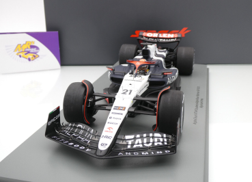 Preview: Spark 18S886 # Scuderia Alpha Tauri AT04 Bahrain F1 GP 2023 " Nyck de Vries " 1:18