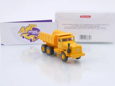 Preview: Wiking 0866 32 # Kaelble Muldenkipper Baujahr 1962-63 " Maisgelb " 1:87