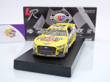 Preview: Lionel Racing W122323PZMRBJ # Ford Mustang NASCAR 2023 " Ryan Blaney - Pennzoil / Menards Talladega Fall Race Winner " 1:24