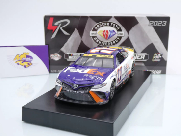 Preview: Lionel Racing W112323FEFDHE # Toyota Camry NASCAR 2023 " Denny Hamlin - FedEx Freight Direct Bristol Fall / Night Race Winner " 1:24