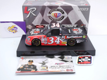 Preview: Lionel Racing W342324FR8BMJ # Ford F-150 NASCAR Truck 2023 " Brett Moffitt - Fr8Auctions.com / Fr8 Racing Talladega Race Winner " 1:24