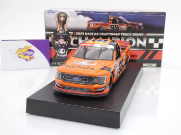 Preview: Lionel Racing T992324KUBBRCHA # Ford F-150 NASCAR " Ben Rhodes - Kubota Tractors 2023 Truck Champion " 1:24