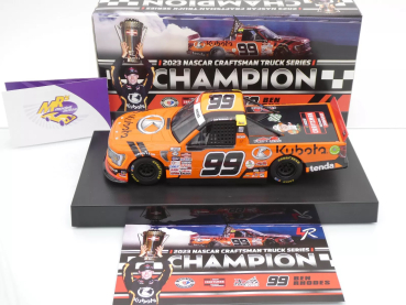 Preview: Lionel Racing T992324KUBBRCHA # Ford F-150 NASCAR " Ben Rhodes - Kubota Tractors 2023 Truck Champion " 1:24