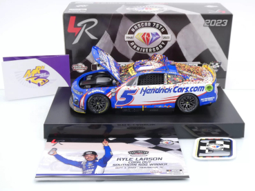 Preview: Lionel Racing WX52323HENKLL # Chevrolet Camaro ZL1 NASCAR 2023 " Kyle Larson - HendrickCars.com " Southern 500 " Darlington Fall Race Winner " 1:24