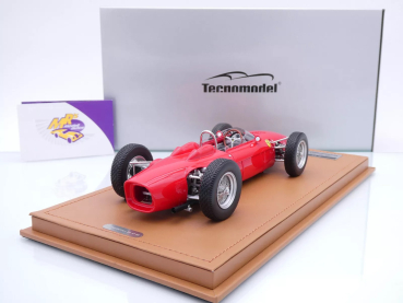 Preview: Tecnomodel TM18-308D # Ferrari F. F1-156 Press Version 1962 " Ferrarirot " 1:18