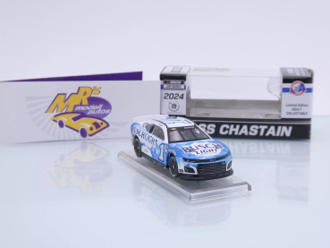 Preview: Lionel Racing CX12465BLBRZ # Chevrolet Camaro ZL1 NASCAR 2024 " Ross Chastain - Busch Light Beer " Chrom Startnummer " " 1:64