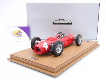 Preview: Tecnomodel TM18-308B # Ferrari F. F1-156 Nr.4 Deutschland GP 1962 " Lorenzo Bandini " 1:18
