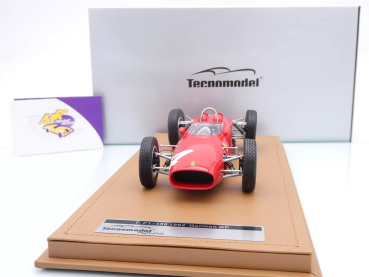 Preview: Tecnomodel TM18-308B # Ferrari F. F1-156 Nr.4 Deutschland GP 1962 " Lorenzo Bandini " 1:18
