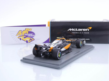 Preview: Spark S8593 # McLaren MCL60 F1 Nr.4 2nd Großbritannien GP 2023 " Lando Norris " 1:43