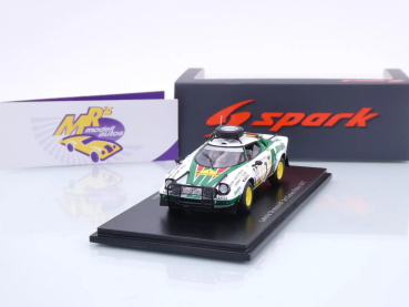 Spark S9091 # Lancia Stratos HF Nr.7 Safari Rallye 1977 " Alitalia " 1:43