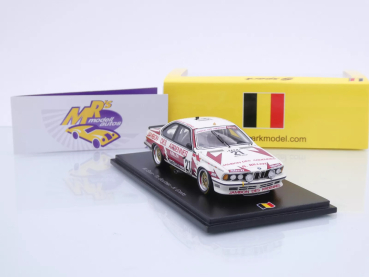 Preview: Spark SB662 # BMW 635 Csi Nr.21 24h Spa 1985 " Jambon des Ardennes " 1:43