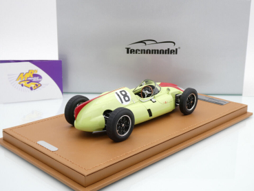 Preview: Tecnomodel TM18-298C # Cooper T51 Nr.18 Formel 1 Monaco GP 1960 " Tony Brooks " 1:18