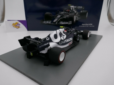 Preview: Spark 18S591 # Alpha Tauri AT02 F1 No.10 3rd Azerbaijan GP 2021 " Gasly "  1:18
