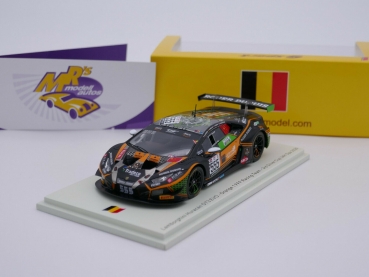 Spark SB386 # Lamborghini Huracan GT3 Evo No.555 3rd Silver 24h Spa 2020 1:43
