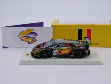 Preview: Spark SB386 # Lamborghini Huracan GT3 Evo No.555 3rd Silver 24h Spa 2020 1:43