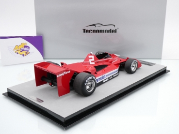 Preview: Tecnomodel TM18-283B # Brabham Alfa Romeo BT45C F1 Nr.2 Brasilien GP 1978 " John Watson " 1:18
