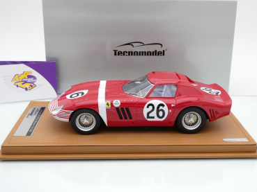 Preview: Tecnomodel TM18-96E # Ferrari 250 GTO 64 12h. Reims 1964 " Pedro Rodriguez - Nino Vaccarella " 1:18