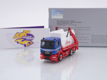 Herpa 956598 # MAN TGS NN 3-achs Absetzmulden-LKW " Riwatrans " 1:87